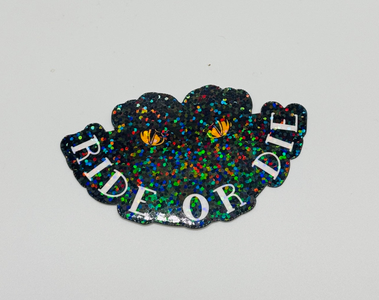 Ride or Die Dragon Eyes Sticker