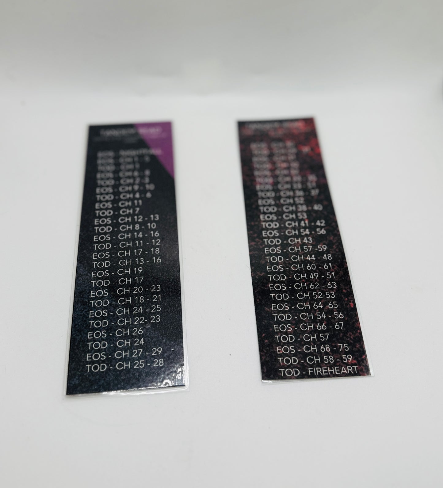 Throne of Glass Tandem Read Bookmark Set
