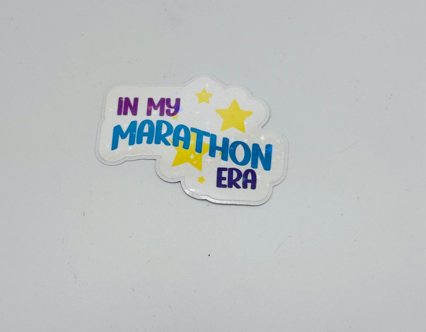 In My Marathon Era Sticker
