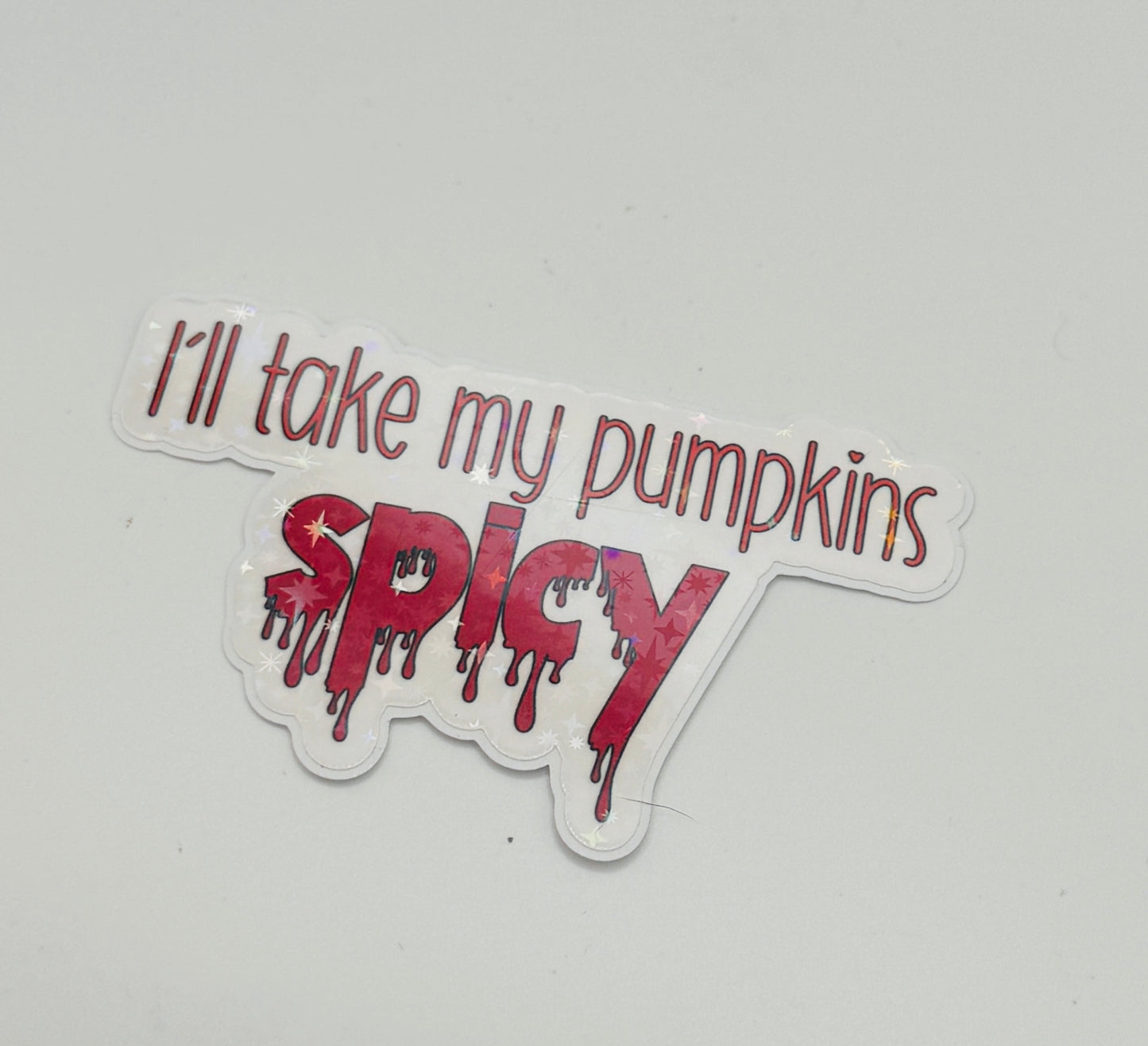 Spicy Pumpkins Sticker