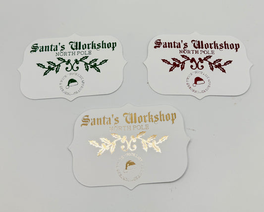 Foil Gift Tags