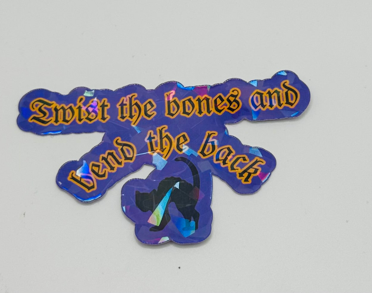 Twist the Bones Holographic Sticker