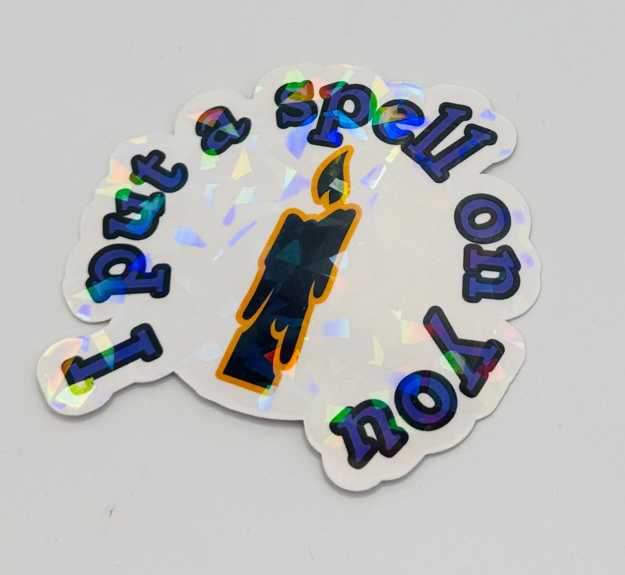 I Put a Spell on You Holographic Sticker