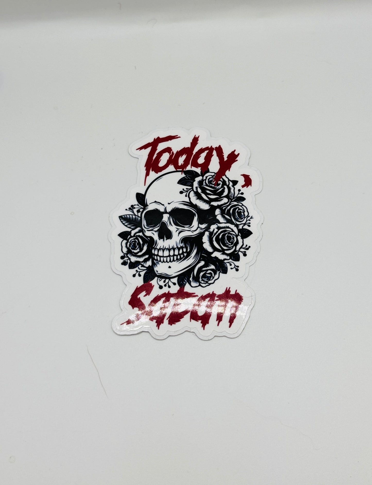 Today Satan Sticker