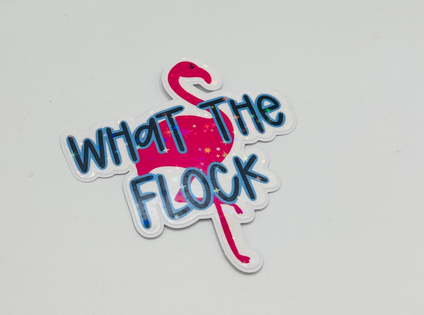 What the Flock Sticker