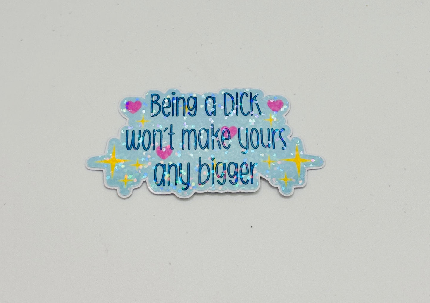 Being a dick sticker