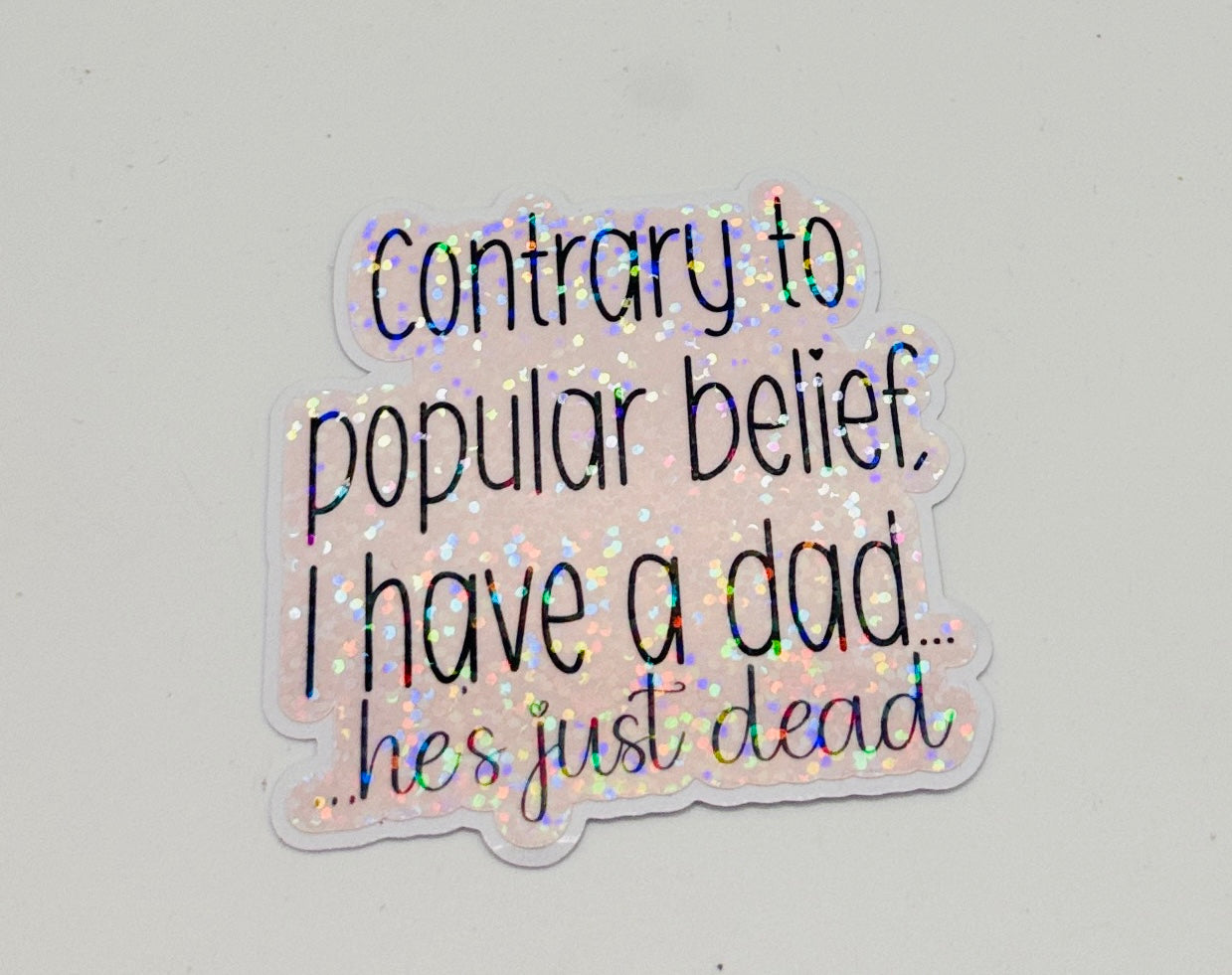 Dead Parents Sticker