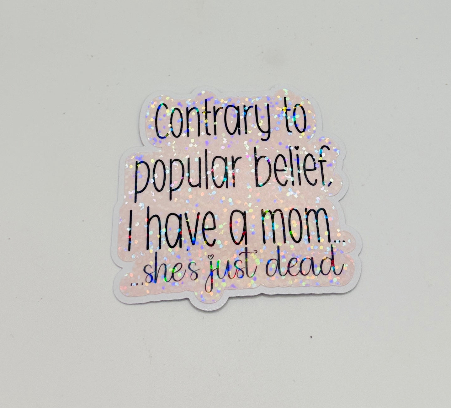 Dead Parents Sticker