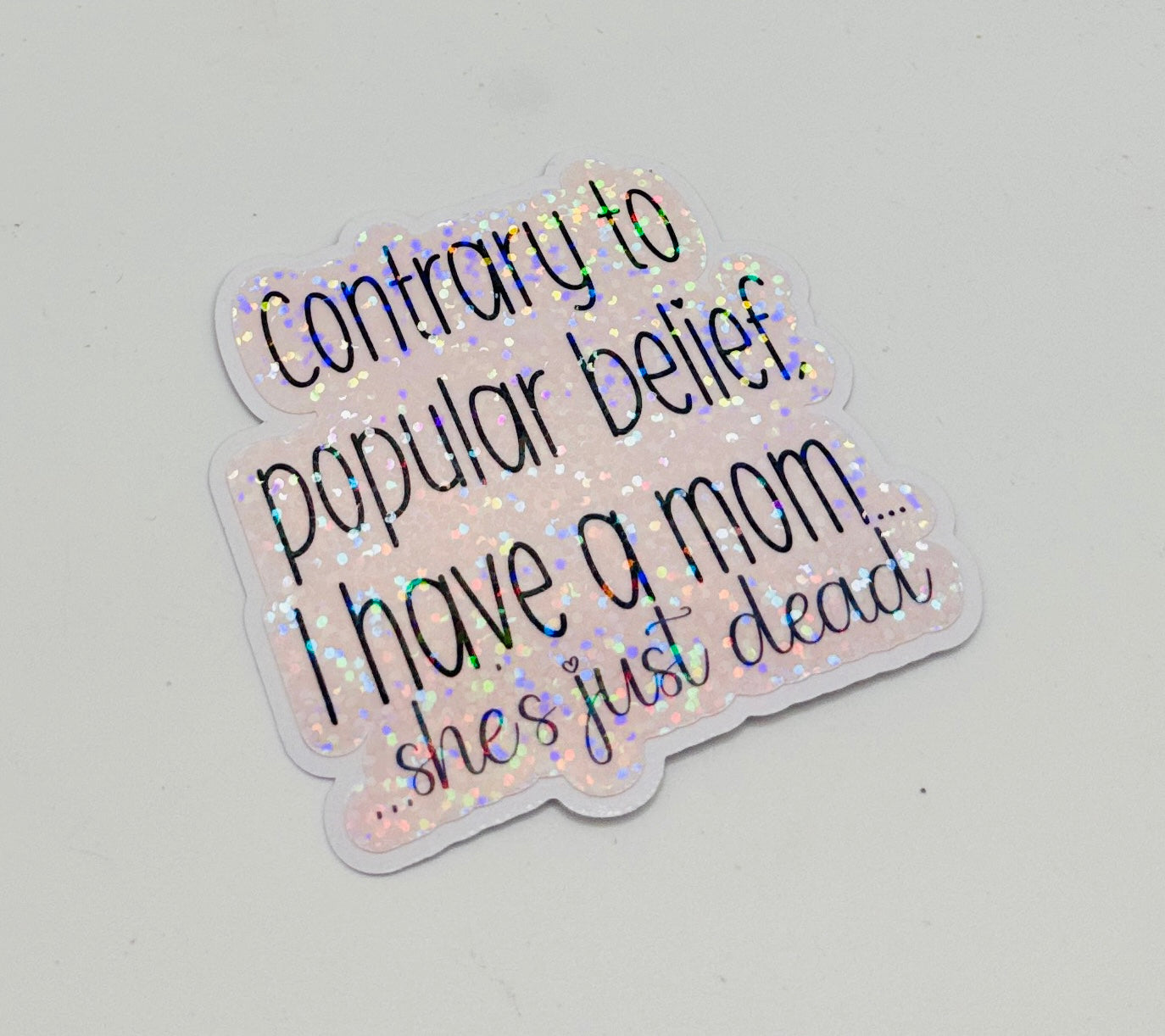 Dead Parents Sticker