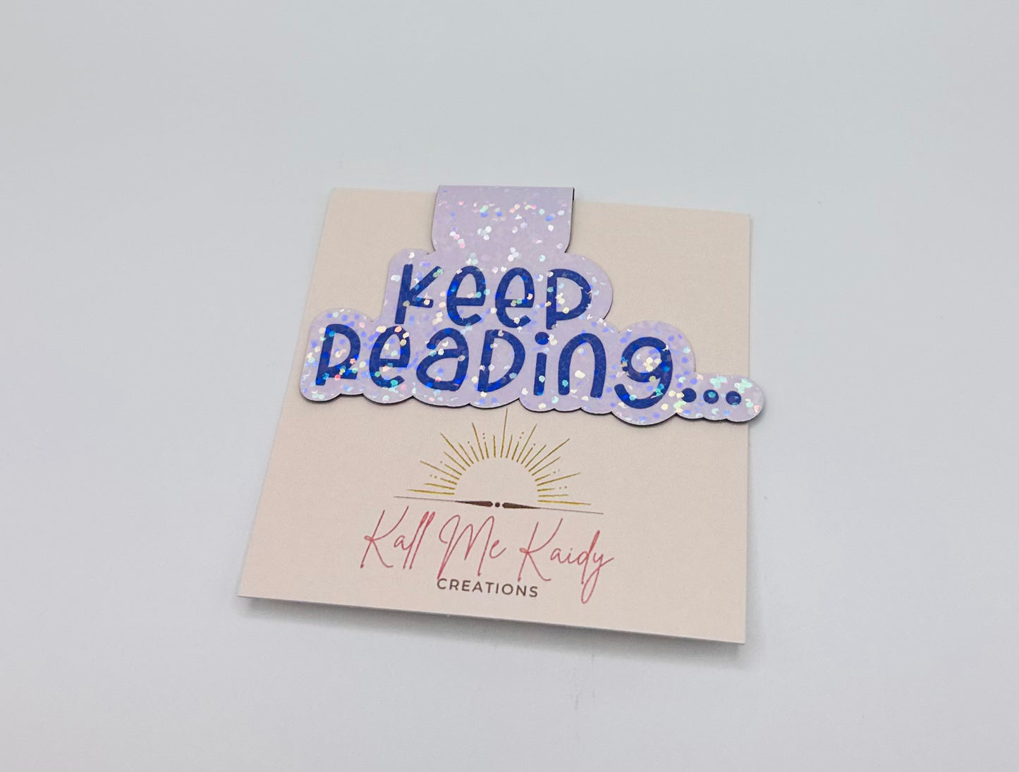 Keep Reading Magnetic Bookmark