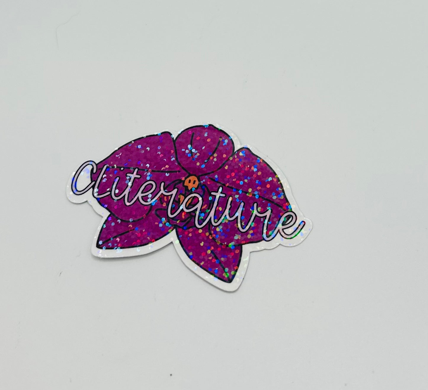 Cliterature Sticker