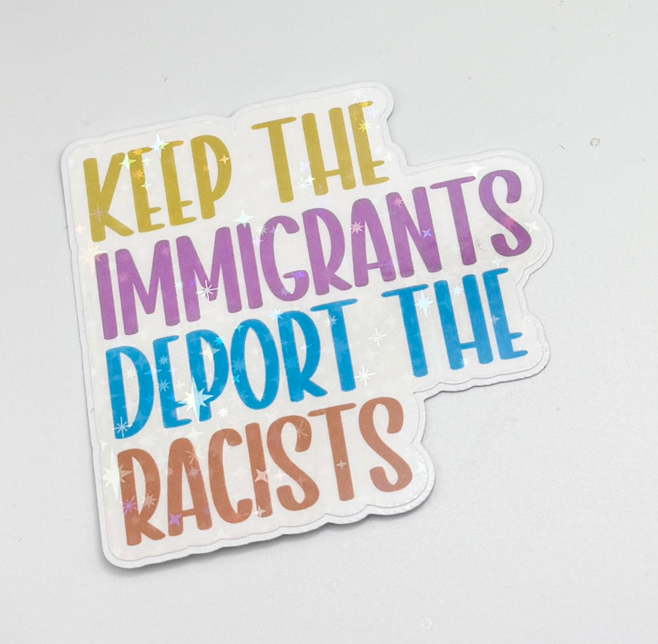 Keep Immigrants Sticker