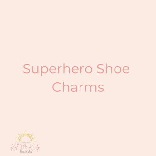 Superhero Croc/Shoe Charms