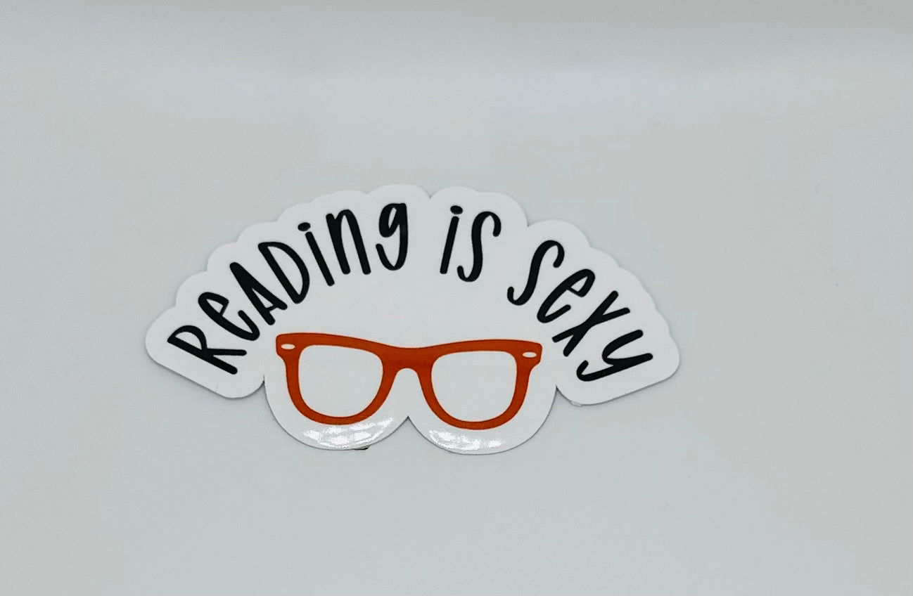 Reading is Sexy Sticker