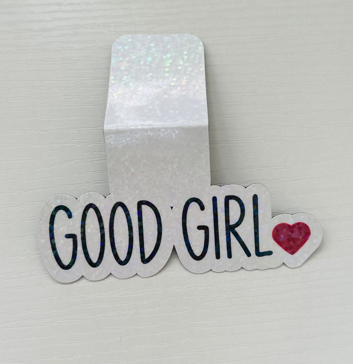 Good Girl Holographic Magnetic Bookmark