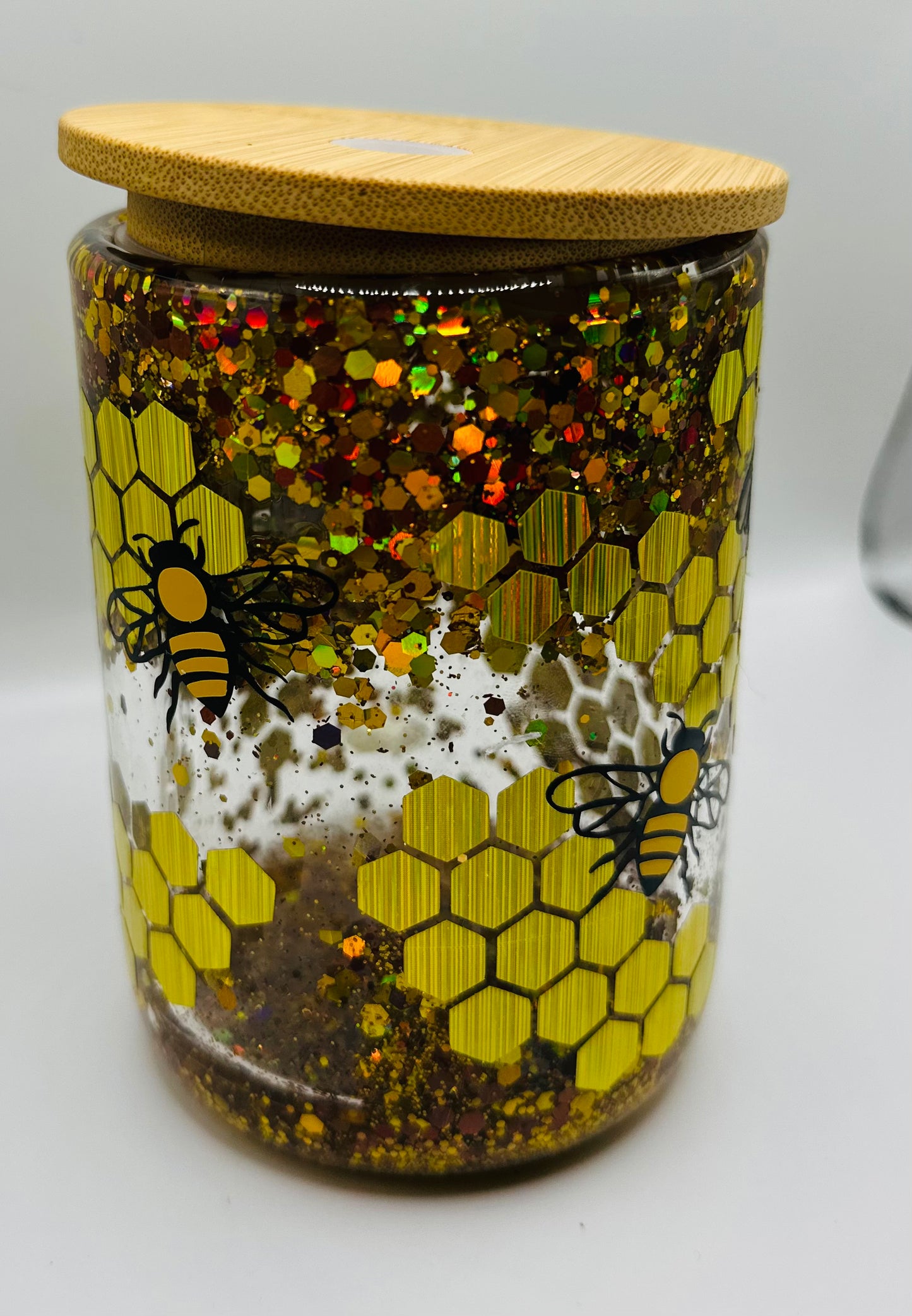 Bee Snow Globe Mug