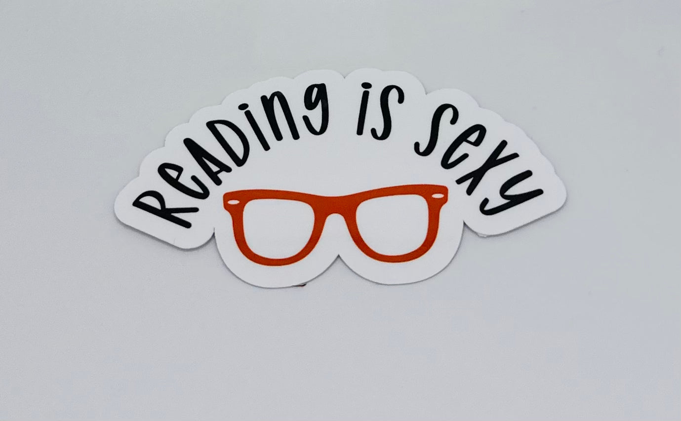 Reading is Sexy Sticker