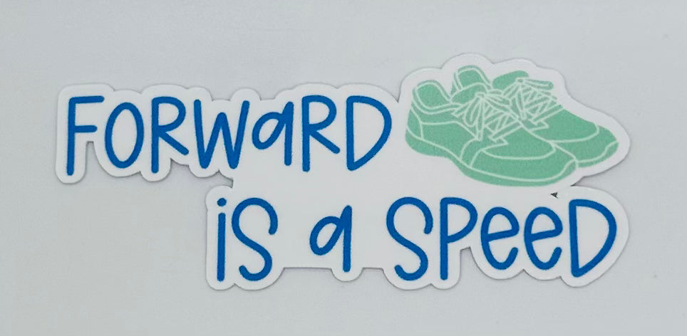 Forward is a Speed Sticker