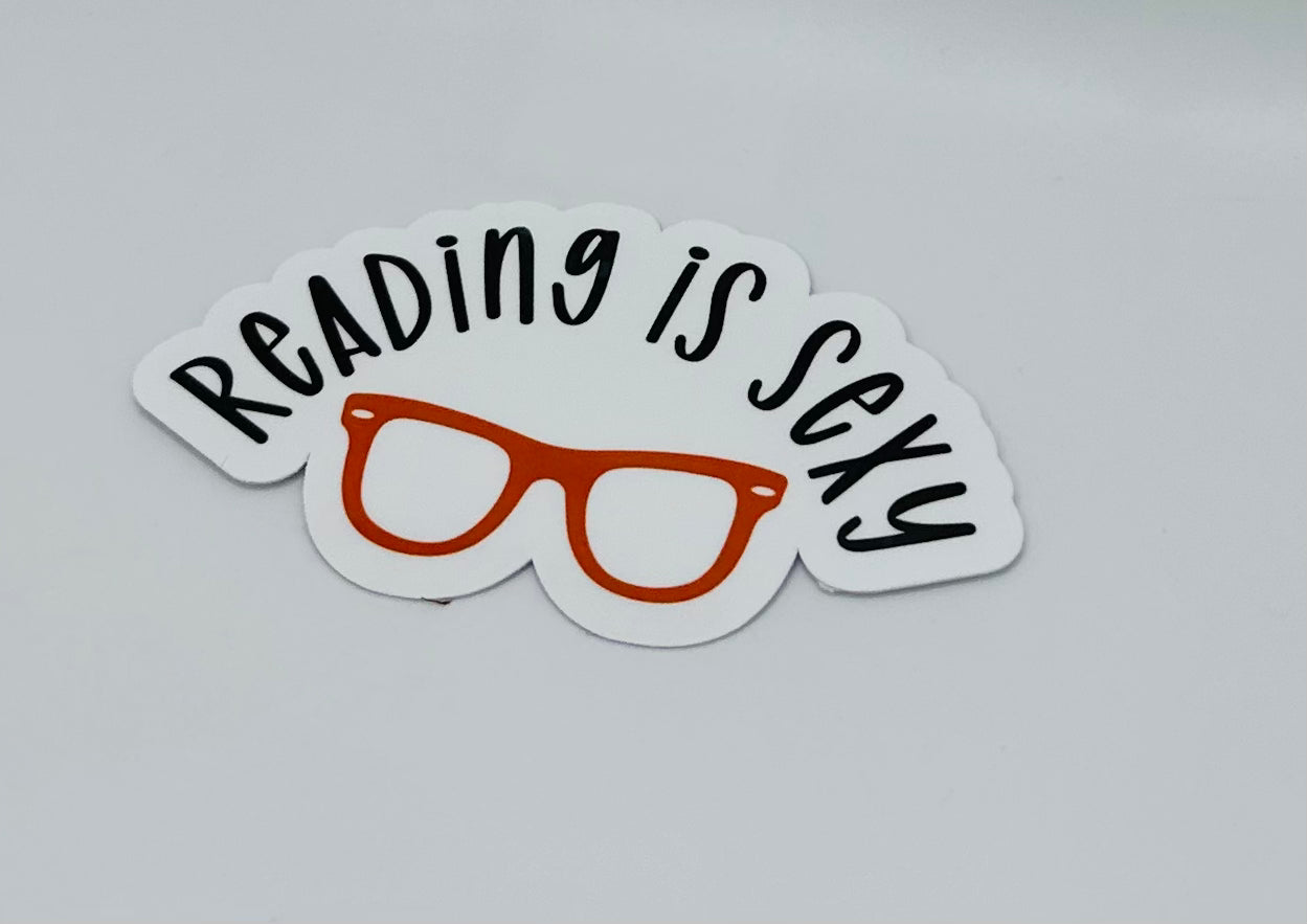 Reading is Sexy Sticker