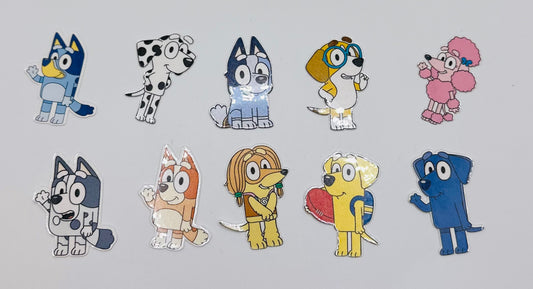 Bluey and Friends Temporary Tattoo Set