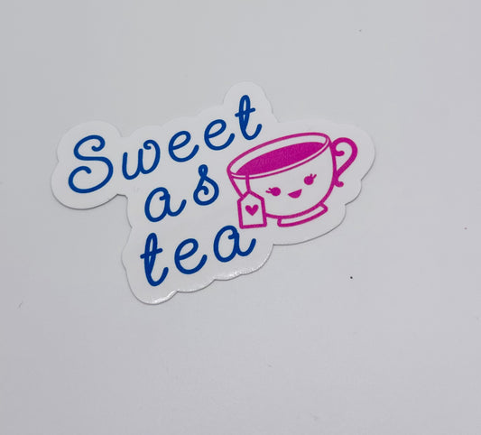 Sweet As Tea Sticker