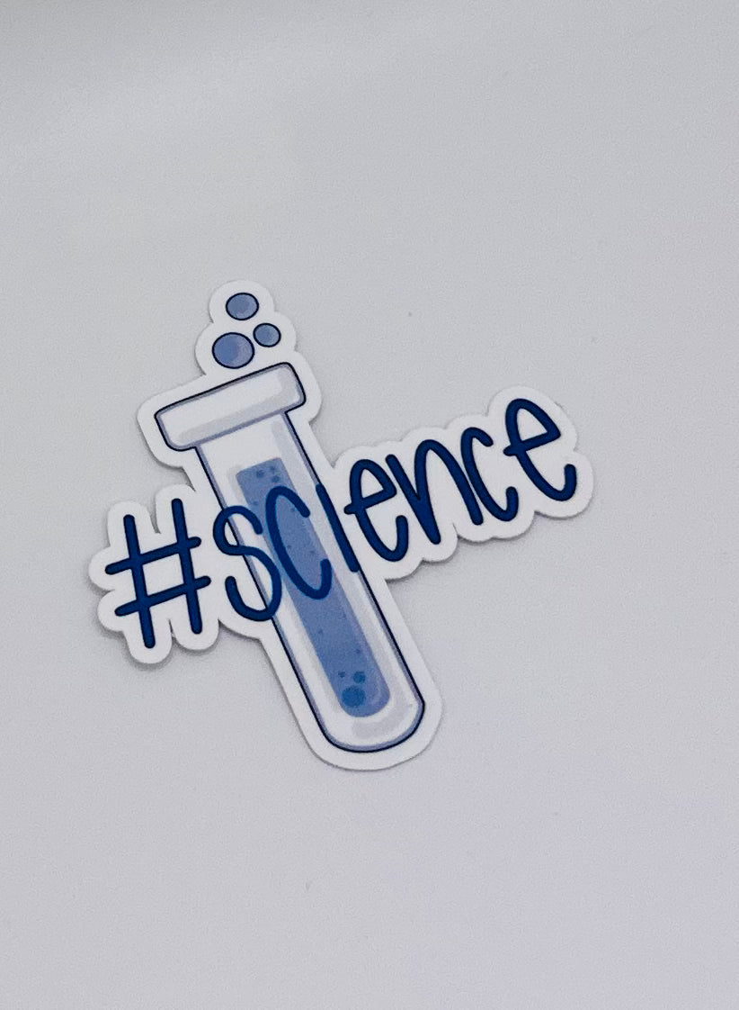 #Science Sticker