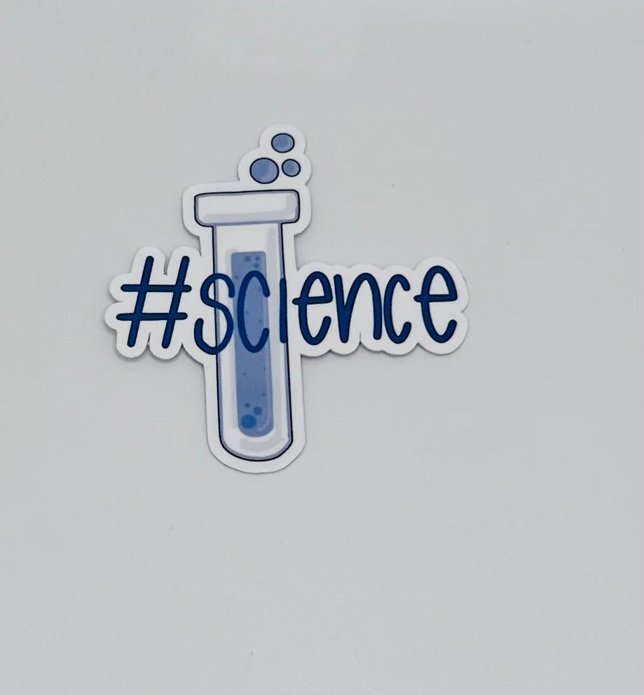 #Science Sticker