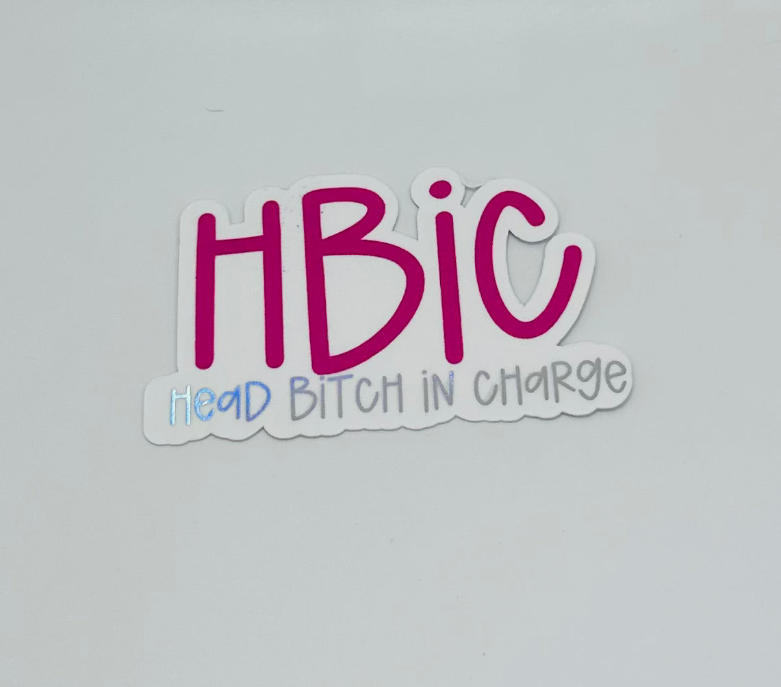 HBIC Sticker