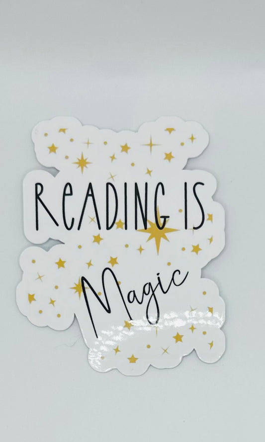 Reading is Magic Sticker